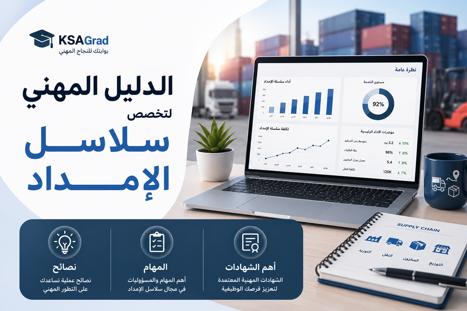 الدليل المهني لتخصص سلاسل الإمداد